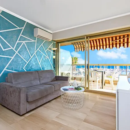 Vue Port De Garavan Appartement Menton